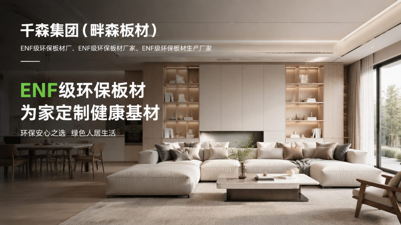 龙岩为全屋定制提供环保板材方案